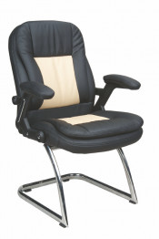 PU Leather Office Executive Visitor Chair Fs-8707c