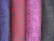 PU PVC Synthetic Leather with Film in The Surface Mg04