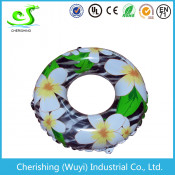 PVC Colorful Inflatable Swim Ring for Adult