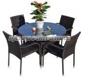 Patio Wicker Outdoor, Garden Furniture Rattan Chair (PAD-087)