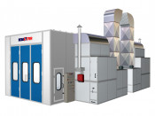 Philips Lights Pit Style Large Spray Booths