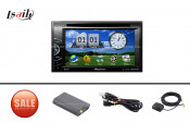 Pioneer Vehicle GPS with Bluetooth and HD Maps