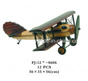 Plane Model Wooden Toy for Adults and Kids