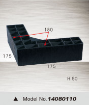 Plastic Furniture Feet, Furniture Part, Sofa Leg (14080110)