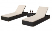 Poolside Double Sunlounger (L0028)