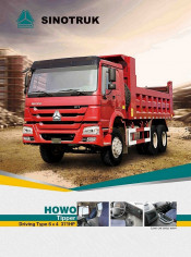 Popular Model HOWO Dump Truck of Sinotruk Tipper 6*4