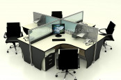 Popular Office Furniture Workstation Office Partition (HF-YZ051)