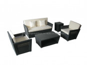 Popular Outdoor Rattan Wicker Patio Sofa Furniture (S0085)
