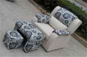 Popular USA Standard Electronic Power Recliner Sofa Set Massage Recliner Sofa Home Cinema Sofa 2015