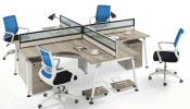 Popular Wooden Staff Office Workstation (HF-CA004)