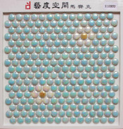 Porcelain and Ceramic Mosaic Tile for Floor and Wall Cladding