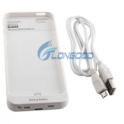 Portable External Backup Battery Charger Case Wth USB Cable for iPhone 5/5s
