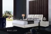 Pure White Modern Cheap Bedroom Furniture (J338)