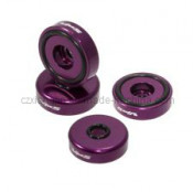 Purple Vms Racing CNC Valve Cover Washer Seal Set