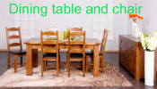RC551 Solid Oak Diningroom Furniture Sets