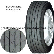 Radial Truck Tyre with DOT/ECE/Inmetro (315/70R22.5)
