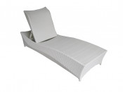 Rattan Aluminum Outdoor Garden Sunlounger/Beach Chair/Sunbed