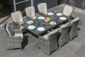 Rattan Furniture Garden Wicker Table and Chair (PAD-1410. a)