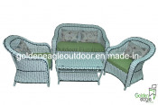 Rattan Furniture Living Room Loveseat