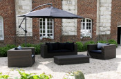 Rattan Furniture, Outdoor Rattan Sofa (PAS-045)