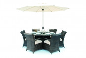 Rattan Garden Patio Wicker Outdoor Dining Set (PAD-1122)