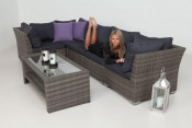 Rattan Wicker Garden Outdoor Patio Sofa Set (PAS-1208)