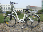 Rear Rack 36V 250W Electric Chopper Bicycle for Sale