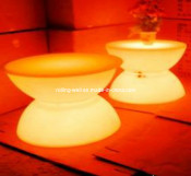 Rechargeable Illuminated Light Table Furniture in KTV