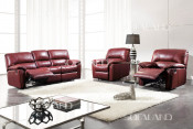 Recliner Leather Sofa (396)