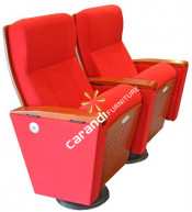 Red Color Fabric Student Furniture Auditorium Chair (RD8625)