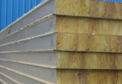 Roof and Wall Rock Wool Sandwich Panel