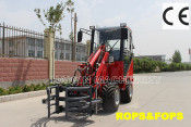 Rops&Fops Mini Loader (HQ908) with Bale Clamp