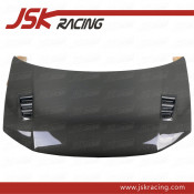 Rr Style Carbon Fiber Hood Bonnet for 2011-2012 Honda Civic 4D (JSK122015)