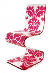 S Design Plastic Chair Acrylic Chair for Dining Furniture