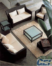 SGS PE Rattan Wicker Garden Patio Sofa Furniture