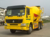 SINOTRUCK HOWO 6x4 371hp mixer truck with 8CBM capacity