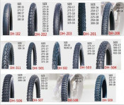 Safe Comfortable High Performance 300-17 off Road Motorcycle Tire