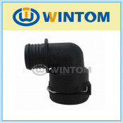 Sbc/Bbc Chrome Water Neck Thermostat Housing Outlet Vw CF-1463
