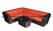 Sectional Wicker Sofa-Outdoor Furniture