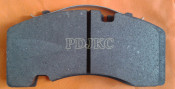 Semi-Metallic Disc Brake Pad Wva29171 for Bpw Truck