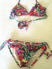Sexy Lycra Trangle Strap Bikini