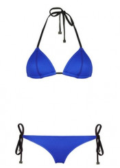 Sexy Neoprene Triangle Strap Bikini