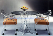 Simple Design Acrylic Coffee Chair