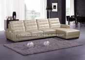 Simple Design Chinese Style Sectional Leather Sofa (B47)