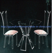 Simple Design Transparent Acrylic Coffee Chair