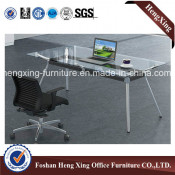 Simple Design with Glass Top Manager Office Table (HX-NJ5127)