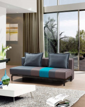 Simple Fabric Folded Sofa Cum Bed for Living Room