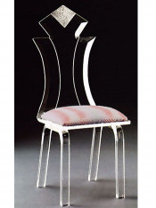 Simple Grace Clear Chair Design