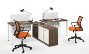 Simple Office Desk with Table Top Partition Office Furniture (HF-CB002)