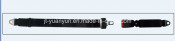 Simple Two-Point Safety Belt for Bus Seat